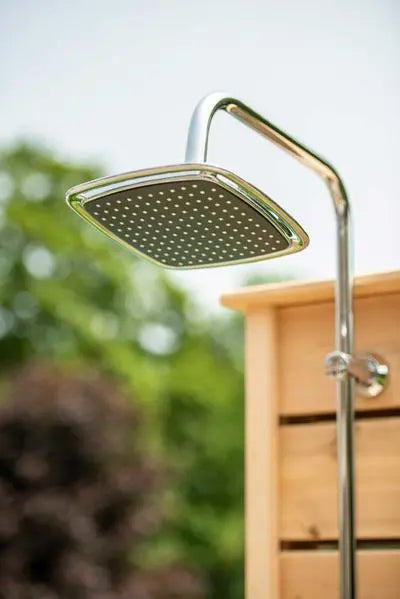 Dundalk White Cedar Outdoor Sierra Pillar Shower CTC105 Dundalk