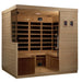 Dynamic La Sagrada 6 person Ultra Low EMF Infrared Sauna - Canadian Hemlock Dynamic