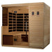 Dynamic La Sagrada 6 person Ultra Low EMF Infrared Sauna - Canadian Hemlock Dynamic