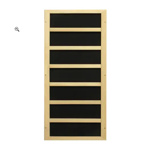 Dynamic Santiago Elite 2 person Ultra Low EMF Infrared Sauna - Canadian Hemlock Dynamic