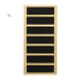 Dynamic Santiago Elite 2 person Ultra Low EMF Infrared Sauna - Canadian Hemlock Dynamic