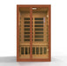 Dynamic Santiago Elite 2 person Ultra Low EMF Infrared Sauna - Canadian Hemlock Dynamic