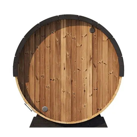 SaunaLife Model EE8G Traditional 6 Person Outdoor Sauna Barrel, 646-SL-MODELEE8G SaunaLife