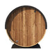 SaunaLife Model EE8G Traditional 6 Person Outdoor Sauna Barrel, 646-SL-MODELEE8G SaunaLife