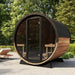 SaunaLife Model EE8G Traditional 6 Person Outdoor Sauna Barrel, 646-SL-MODELEE8G SaunaLife