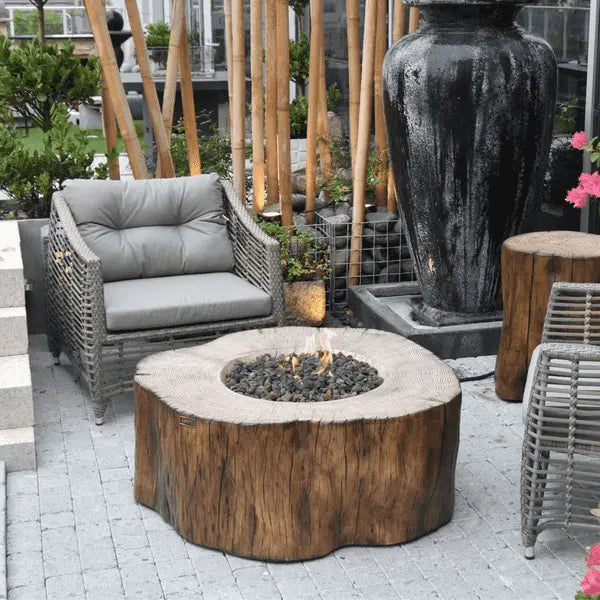 Elementi Manchester 42 Inch Concrete Fire Table Elementi