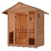 Golden Designs "Vorarlberg" Outdoor Traditional Steam Sauna (5 Person) Golden Design Saunas