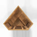Maxxus 3 Person Corner Unit Near Zero EMF Infrared Sauna - Canadian Red Cedar Maxxus