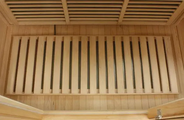 Maxxus 3 Person Corner Unit Near Zero EMF Infrared Sauna - Canadian Red Cedar Maxxus