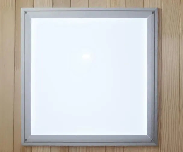 Maxxus 3 Person Corner Unit Near Zero EMF Infrared Sauna - Canadian Red Cedar Maxxus