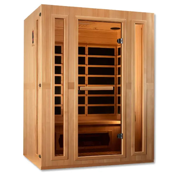 Maxxus 3 Person Low EMF Infrared Sauna - Canadian Hemlock Maxxus