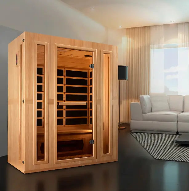 Maxxus 3 Person Low EMF Infrared Sauna - Canadian Hemlock Maxxus