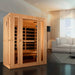 Maxxus 3 Person Low EMF Infrared Sauna - Canadian Hemlock Maxxus
