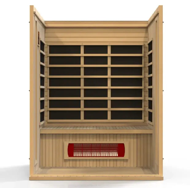Maxxus 3 Person Low EMF Infrared Sauna - Canadian Hemlock Maxxus