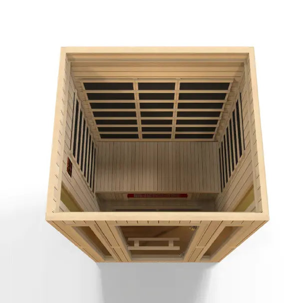 Maxxus 3 Person Low EMF Infrared Sauna - Canadian Hemlock Maxxus