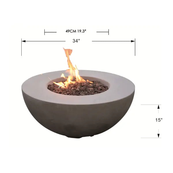 Modeno Roca Fire Table OFG107 Modeno