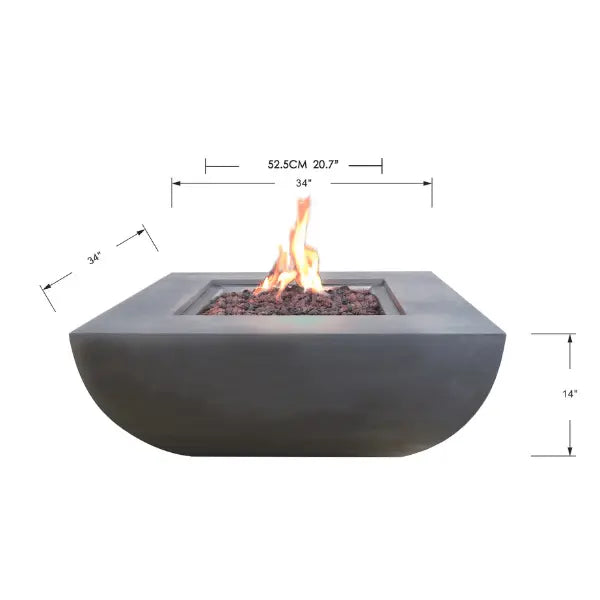Modeno Westport Fire Pit Table Modeno