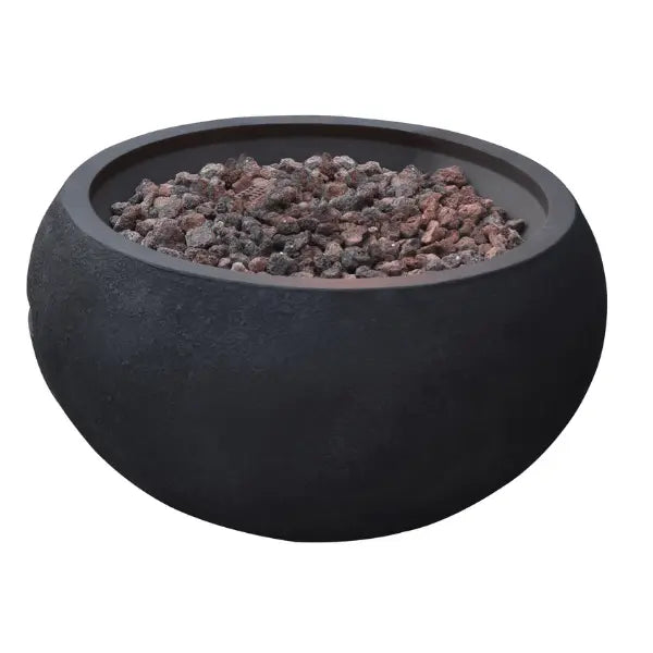 Modeno York Round Concrete Fire Bowl Modeno