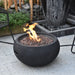 Modeno York Round Concrete Fire Bowl Modeno