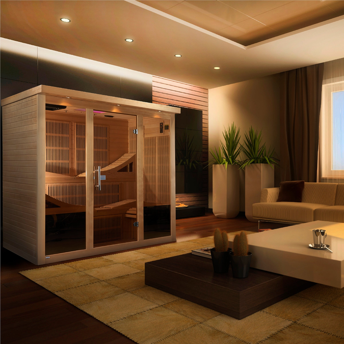 Golden Designs Monaco 6 person Near Zero EMF Infrared Sauna, photo 2 of 9
