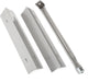 Napoleon 1 Burner & 2 Sear Plates for Built-in 500 and 700 Series 32/38/44 - stainless steel burner tube and two sear plates