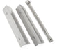 Napoleon 1 Burner & 2 Sear Plates for Rogue and Prestige Series - stainless steel burner tube and two sear plates (view 2)