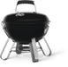 Napoleon 14" Portable Charcoal Kettle Grill - front view from a raised angle