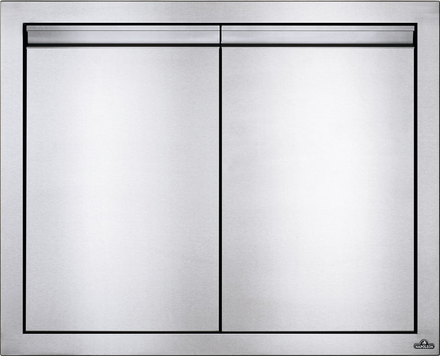 Napoleon 30" X 24" Stainless Steel Double Door - straight front view