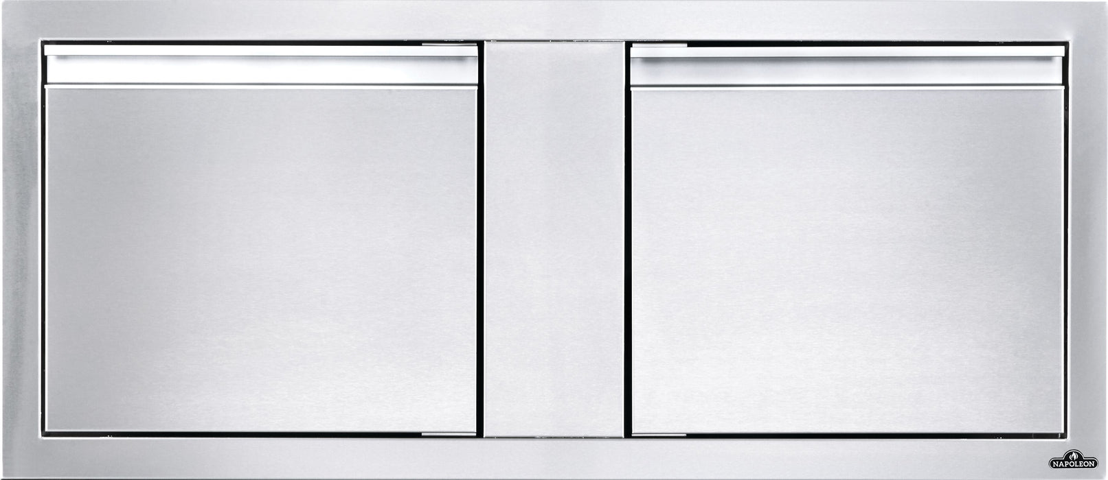 Napoleon 30"/42" Stainless Steel Small Double Door - Built-in 700 Series - 42 in. double door, front view
