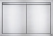 Napoleon 36" Stainless Steel Large/Small Double Door - large double door, front view