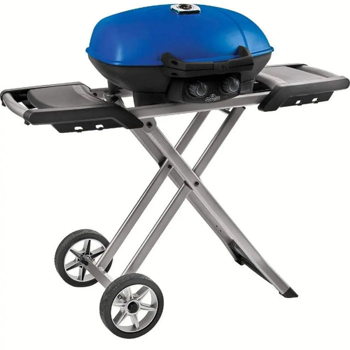 Napoleon 44" TravelQ 285X Portable Freestanding Propane Gas Grill With Griddle - Blue Napoleon