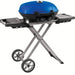 Napoleon 44" TravelQ 285X Portable Freestanding Propane Gas Grill With Griddle - Blue Napoleon