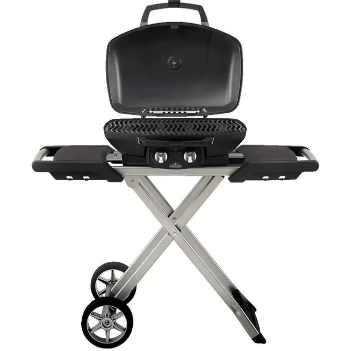 Napoleon 44" TravelQ 285X Portable Freestanding Propane Gas Grill With Griddle - Blue Napoleon