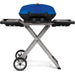 Napoleon 44" TravelQ 285X Portable Freestanding Propane Gas Grill With Griddle - Blue Napoleon