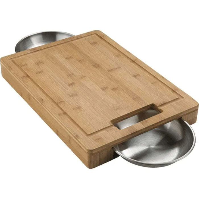 Napoleon 70012 PRO Cutting Board with Stainless Steel Bowls Napoleon