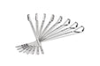 Napoleon 70015 Eight Stainless Steel Multifunctional Skewers - eight stainless steel skewers fanned out