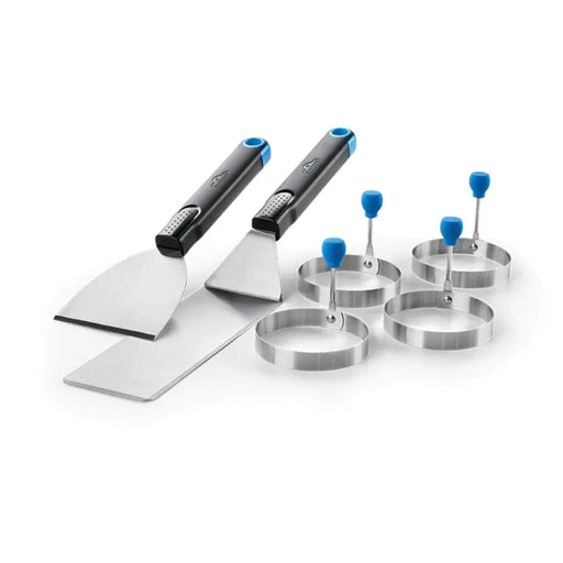 Napoleon 70055 Breakfast Toolset with 4 Egg Rings Napoleon