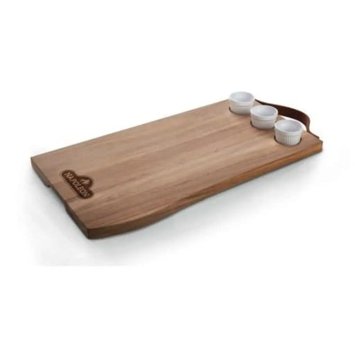 Napoleon 70112 Charcuterie Board with 3 Ramekins Napoleon
