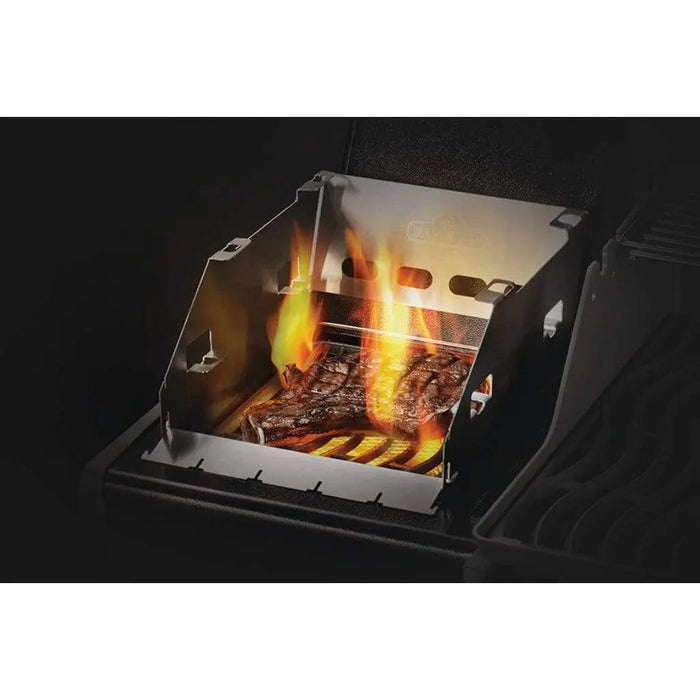 Napoleon 71301/71302 Side Burner Windshield with Skewer Rack Napoleon