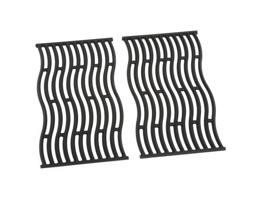 Napoleon Two Stainless Steel / Cast Iron Cooking Grids for Triumph 325 - two cast iron wave cooking grids