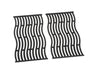 Napoleon Two Stainless Steel / Cast Iron Cooking Grids for Triumph 325 - two cast iron wave cooking grids