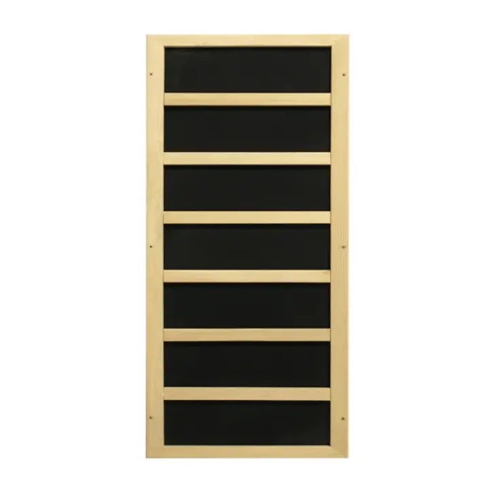 Golden Designs "Reserve Edition" 6-Person Full Spectrum PureTech™ Near Zero EMF FAR Infrared Sauna with Himalayan Salt Bar & Canadian Hemlock | GDI-8260-01 Golden Design Saunas
