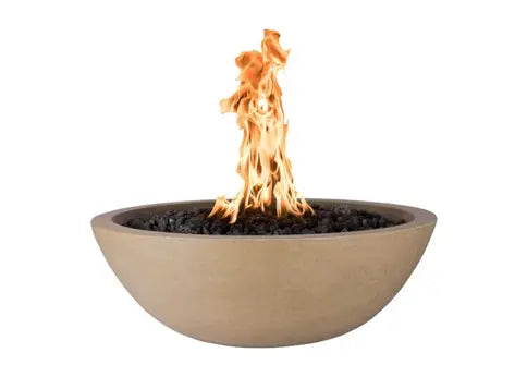 The Outdoor Plus Sedona Concrete Fire Bowl + Free Cover The Outdoor Plus
