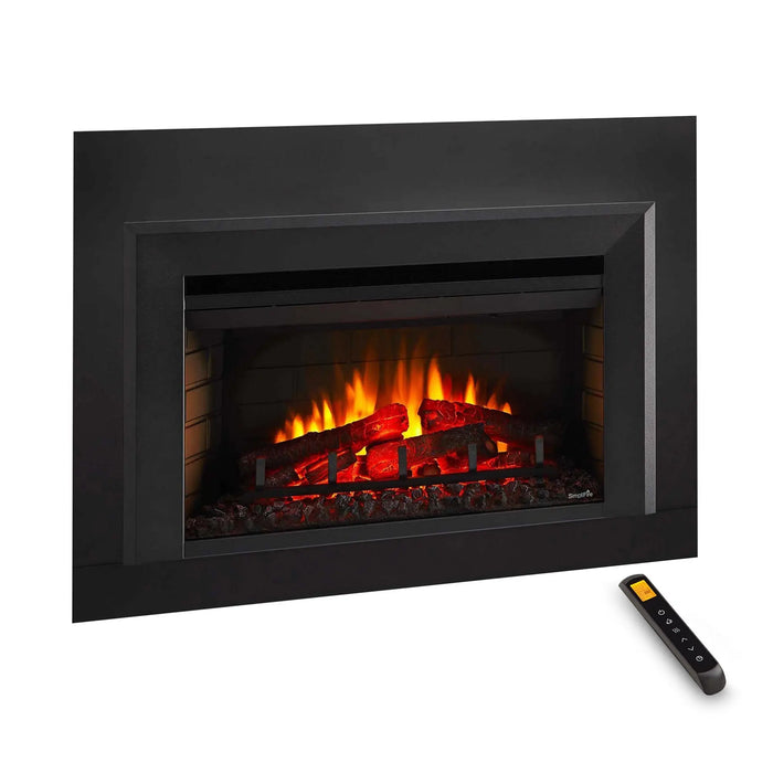 SimpliFire 25" Traditional Built-In Electric Fireplace Insert SimpliFire