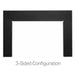 SimpliFire 35" 4-Sided Small Surround with Removable Bottom Piece SimpliFire