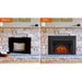 SimpliFire 35" Traditional Built-In Electric Fireplace Insert SimpliFire