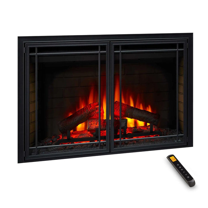 SimpliFire 35" Traditional Built-In Electric Fireplace Insert SimpliFire