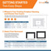 SimpliFire 35" Traditional Built-In Electric Fireplace Insert SimpliFire