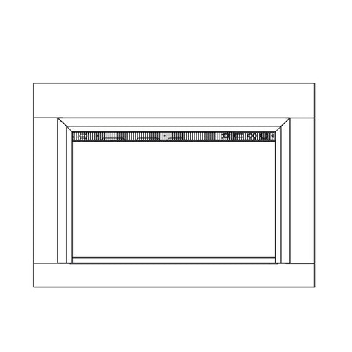 SimpliFire 4-Sided Large Surround with Removable Bottom Piece for GI-32-ZC SimpliFire