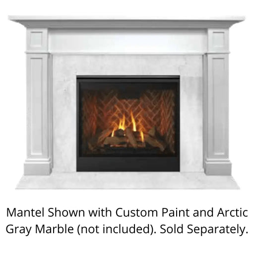 SimpliFire Acadia B-Size Unfinish Maple Flush Mantel SimpliFire